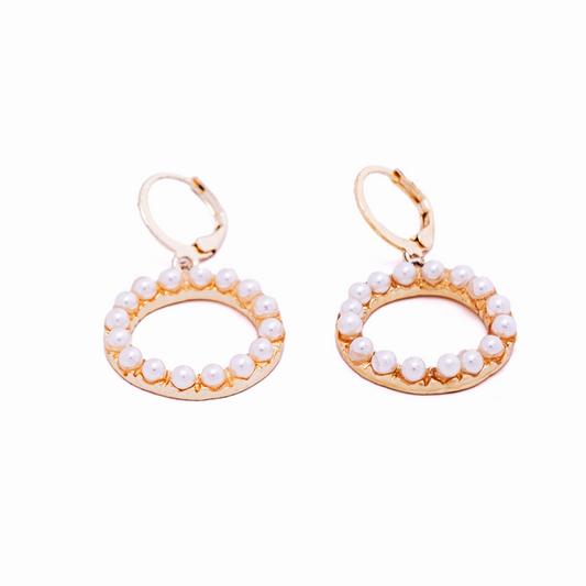 Pearla Gold Hoop
